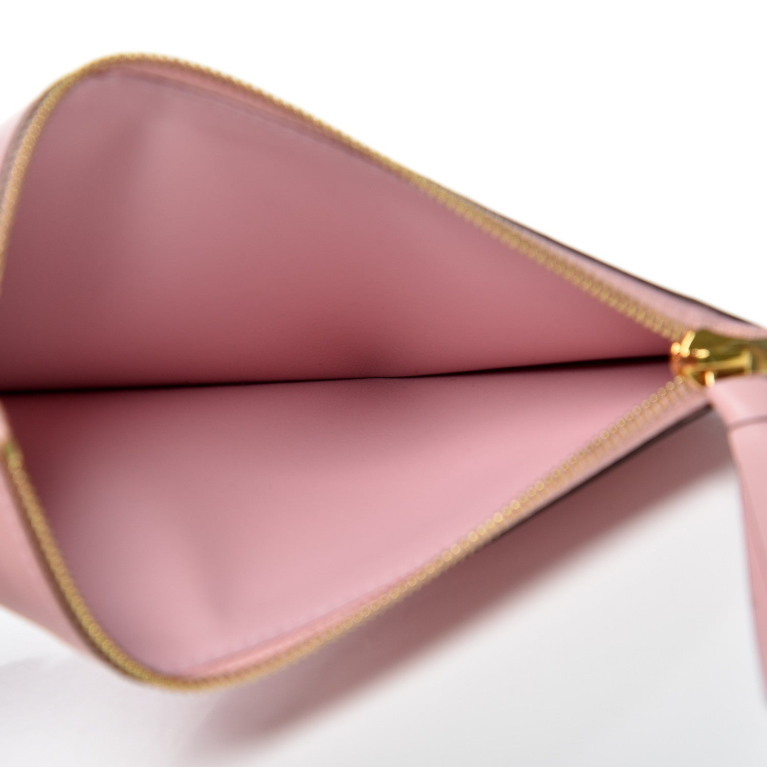 Louis Vuitton Calfskin Jeanne Wallet Zippered Insert Rose Ballerine 4 of 6