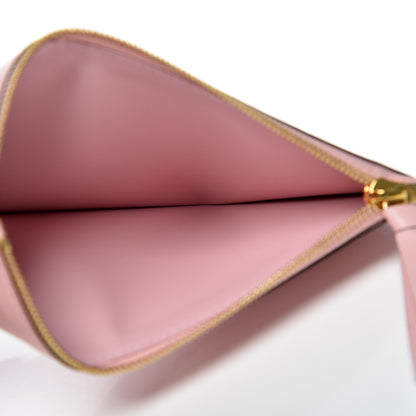 Louis Vuitton Calfskin Jeanne Wallet Zippered Insert Rose Ballerine 4 of 6