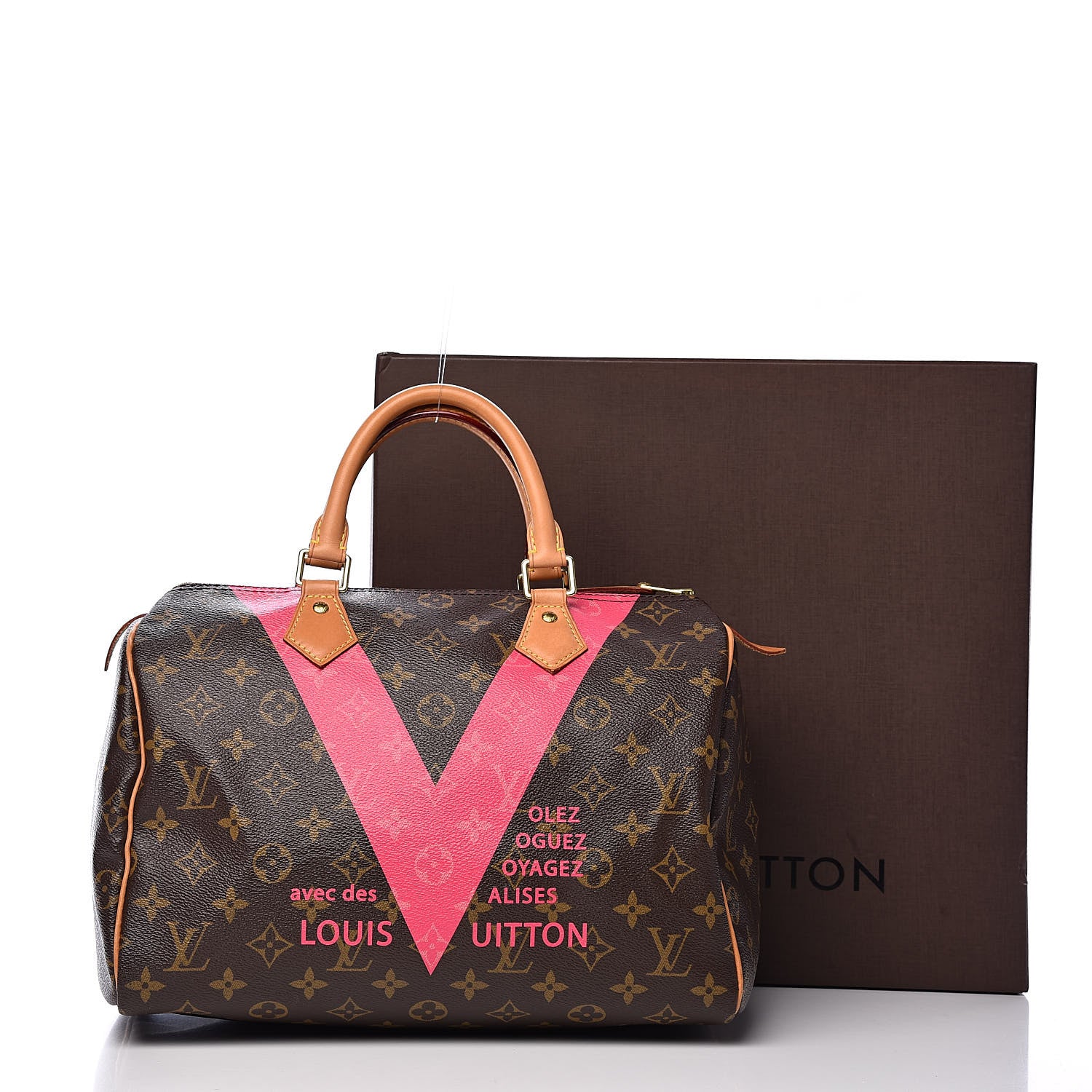 Louis Vuitton Monogram Speedy 30 V Grenade 12 of 12