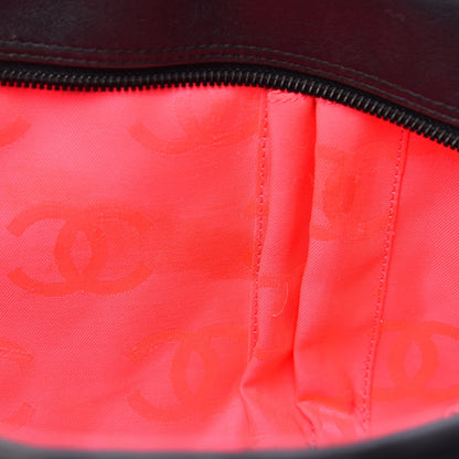 Chanel Calfskin Quilted Large Cambon Bowler Black 11 of 14
