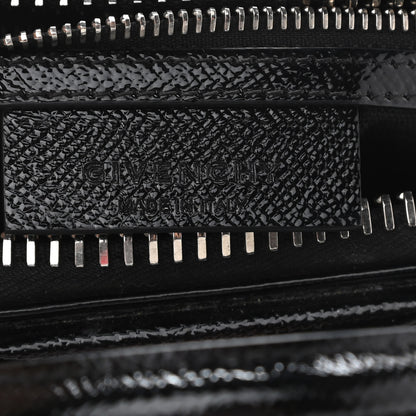 Givenchy Textured Patent Calfskin Mini Antigona Black 6 of 13