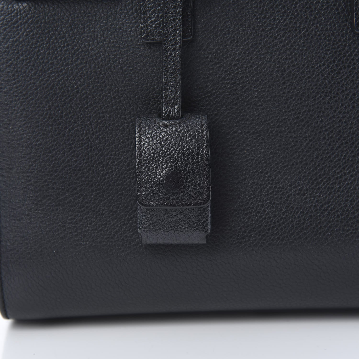 Saint Laurent Grained Calfskin Nano Sac De Jour Black 12 of 13
