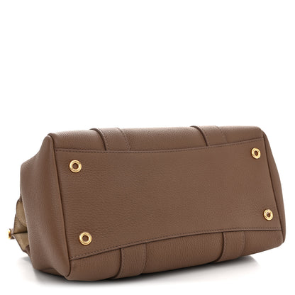 Loro Piana Grained Calfskin L25 Loom Bag Fossil 5 of 10