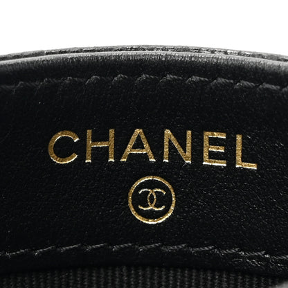 Chanel Caviar Quilted French New Wave Card Holder Black 7 of 9