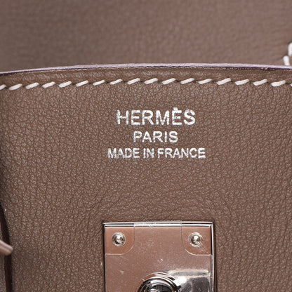 Hermes Swift Birkin 25 Etoupe 14 of 29