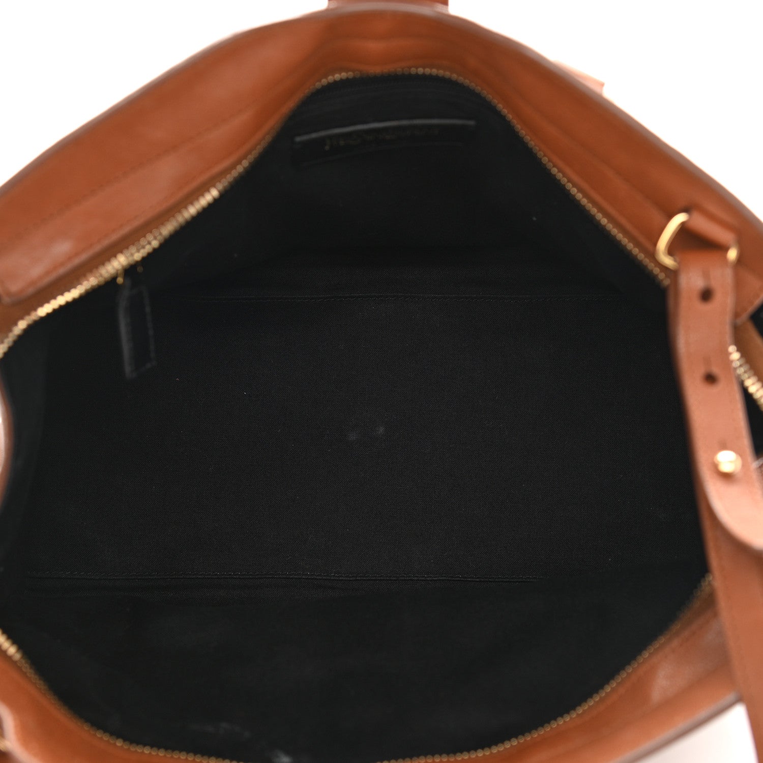 Saint Laurent Sheepskin Small Cabas ChYc Brown 5 of 12