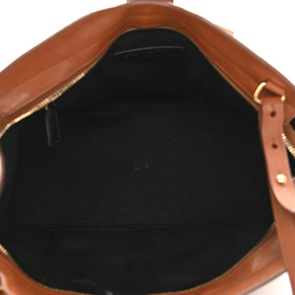 Saint Laurent Sheepskin Small Cabas ChYc Brown 5 of 12
