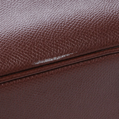 Hermes Courchevel Birkin 35 Chocolate 32 of 36