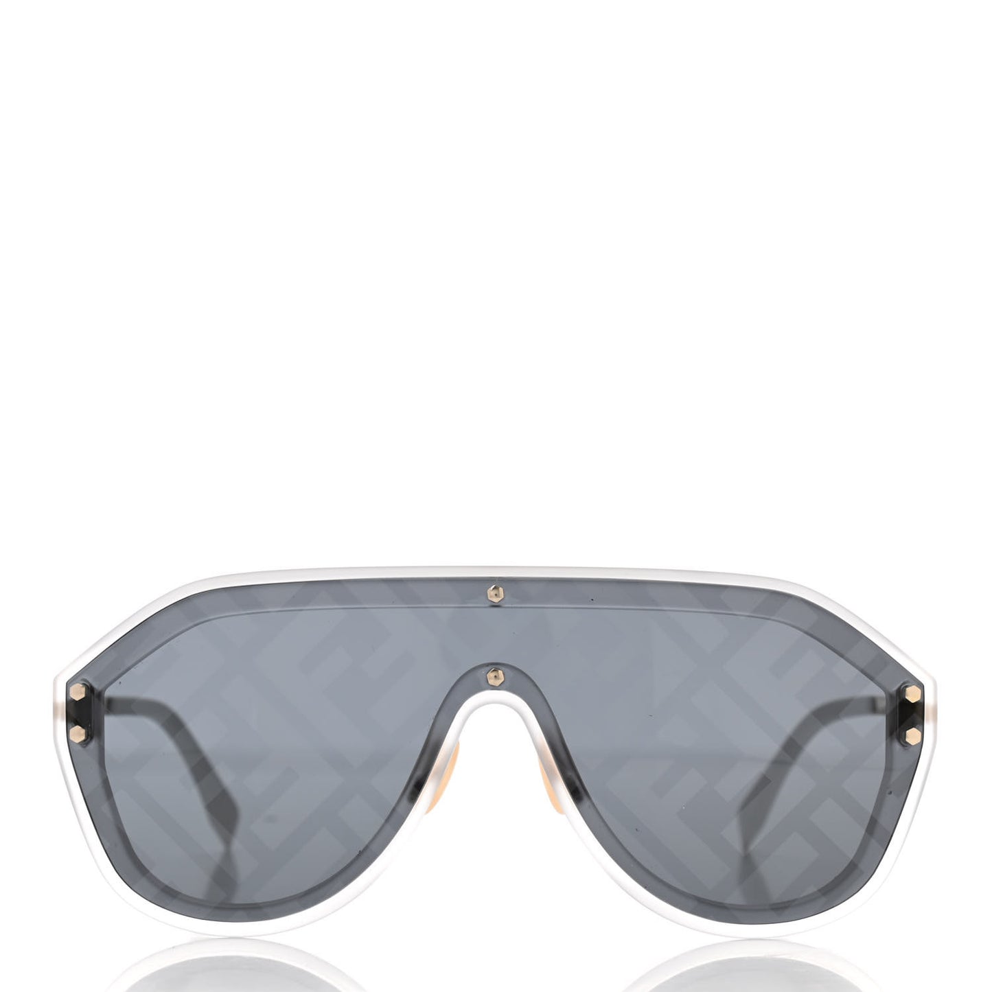 FF Fabulous Shield Sunglasses FF M0039/G/S Transparent White
