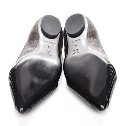 Louis Vuitton Monogram Inspired Ballerina Flats 36 5 of 9