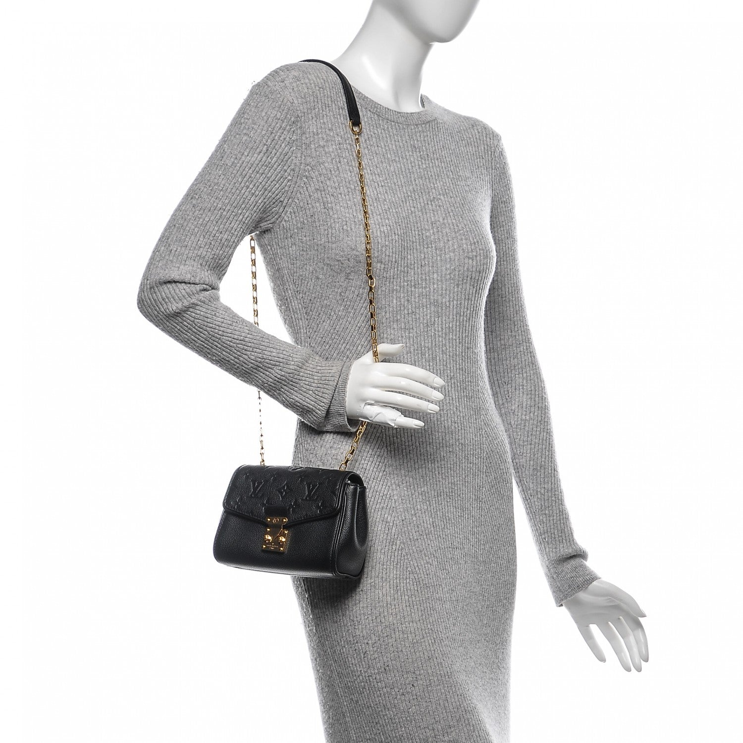 Louis Vuitton Empreinte Saint Germain BB Black 2 of 6