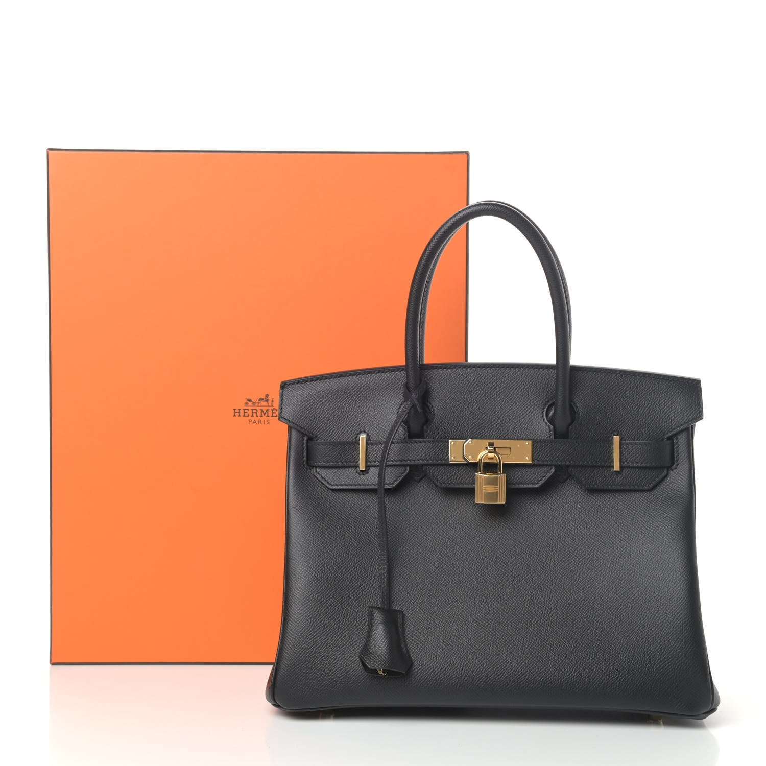 Hermes Epsom Birkin 30 Black 9 of 9