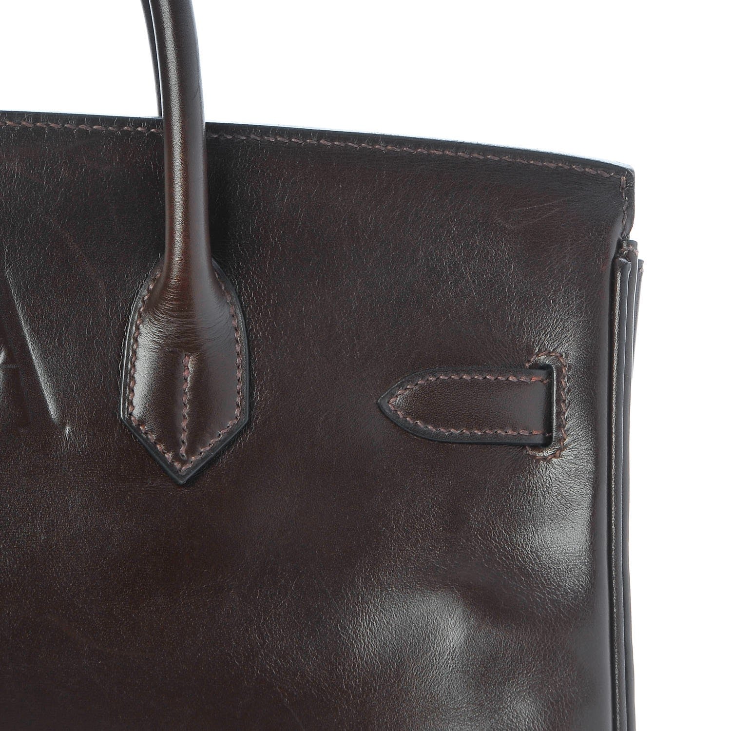 Hermes Box HAC Birkin 32 Chocolate 28 of 32