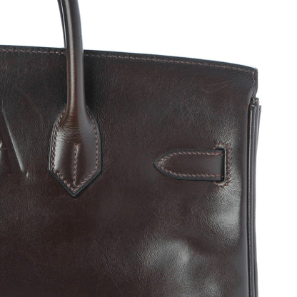 Hermes Box HAC Birkin 32 Chocolate 28 of 32