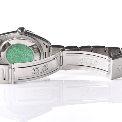 Rolex Stainless Steel 36mm Oyster Perpetual Datejust Watch Blue Roman 16200 6 of 6