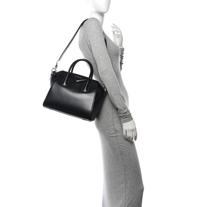 Givenchy Shiny Lord Calfskin Small Antigona Black 2 of 10