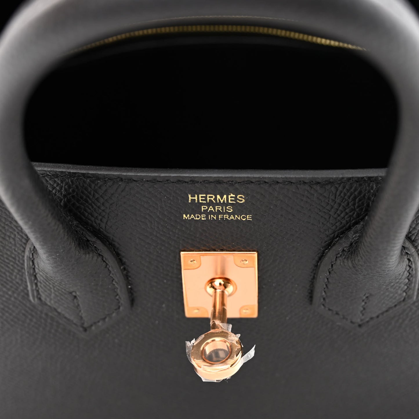 Epsom Birkin Sellier 25 Black