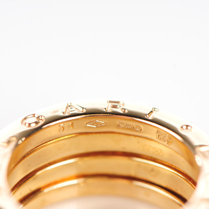 Bulgari 18K Yellow Gold B.Zero1 Three-Band Ring 50 5.25 4 of 5