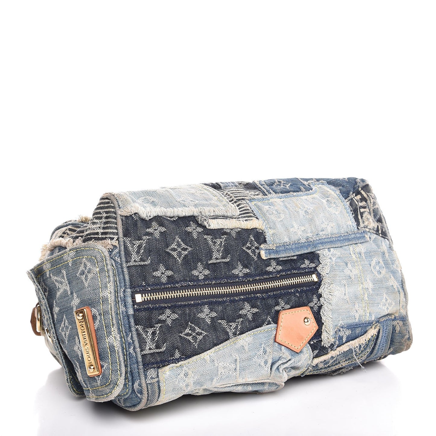 Denim Patchwork Speedy 30 Blue