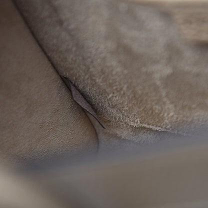 Celine Drummed Calfskin Nano Luggage Dune 7 of 11