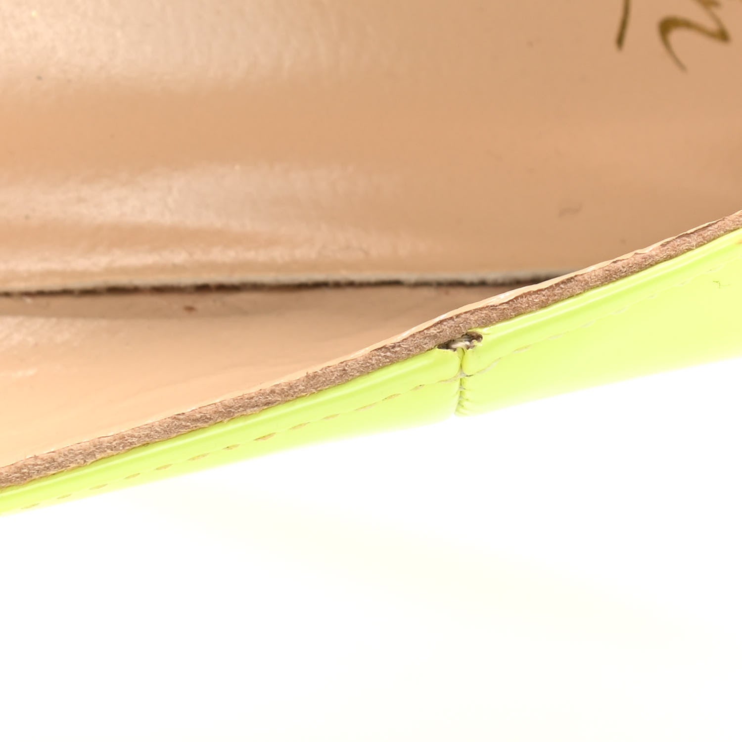 Christian Louboutin Patent So Kate 120 Pumps 37 Neon Yellow 9 of 11
