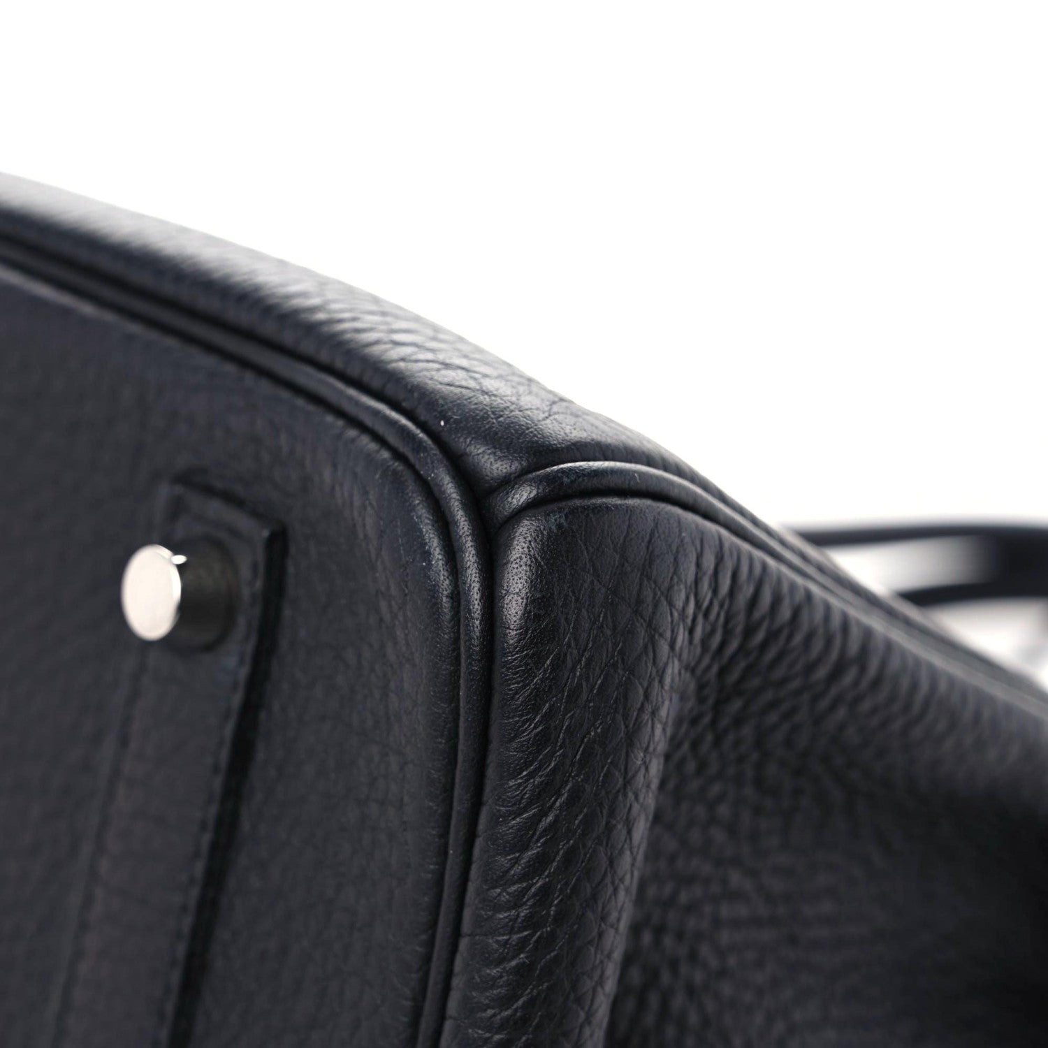 Hermes Taurillon Clemence Birkin 35 Black 8 of 15