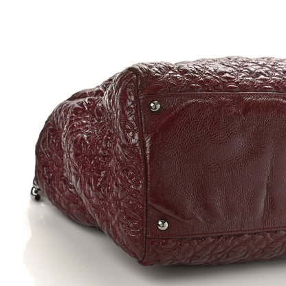 Chanel Vinyl Rock in Moscow Tote Bordeaux 8 of 11