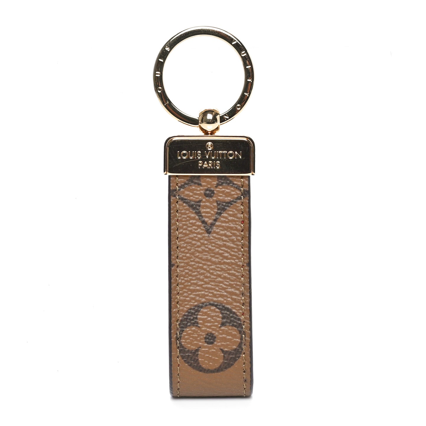 Reverse Monogram Dragonne Key Holder
