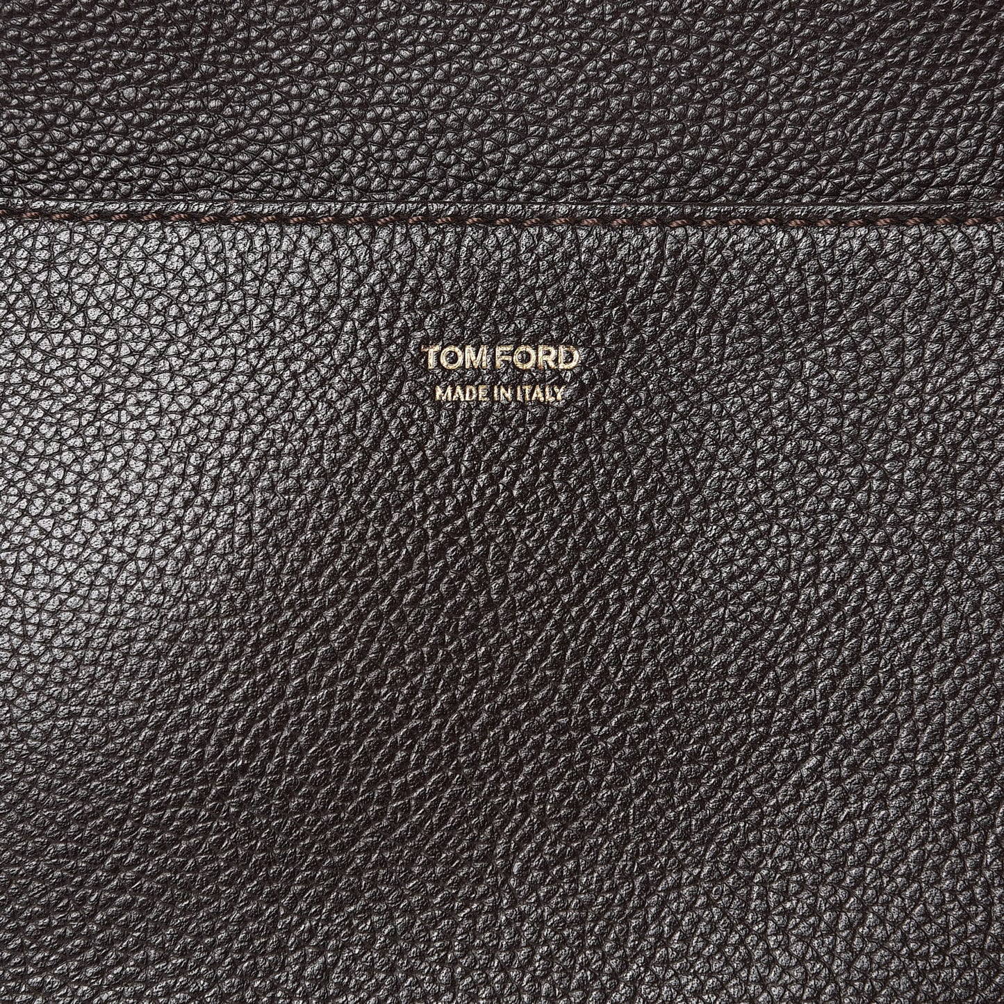 Pebbled Calfskin Medium Jennifer Dark Brown