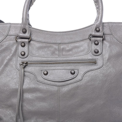 Balenciaga Agneau Classic Hardware Velo Gris Pyrite 8 of 10