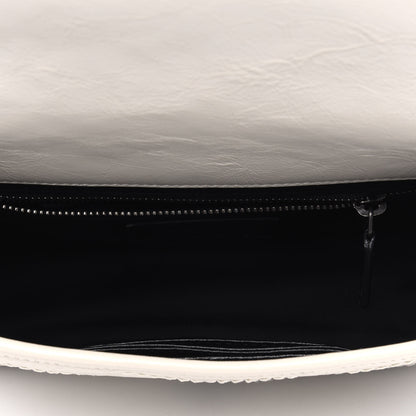 Saint Laurent Crinkled Calfskin Matelasse Monogram Niki Chain Wallet Crema Soft 4 of 4