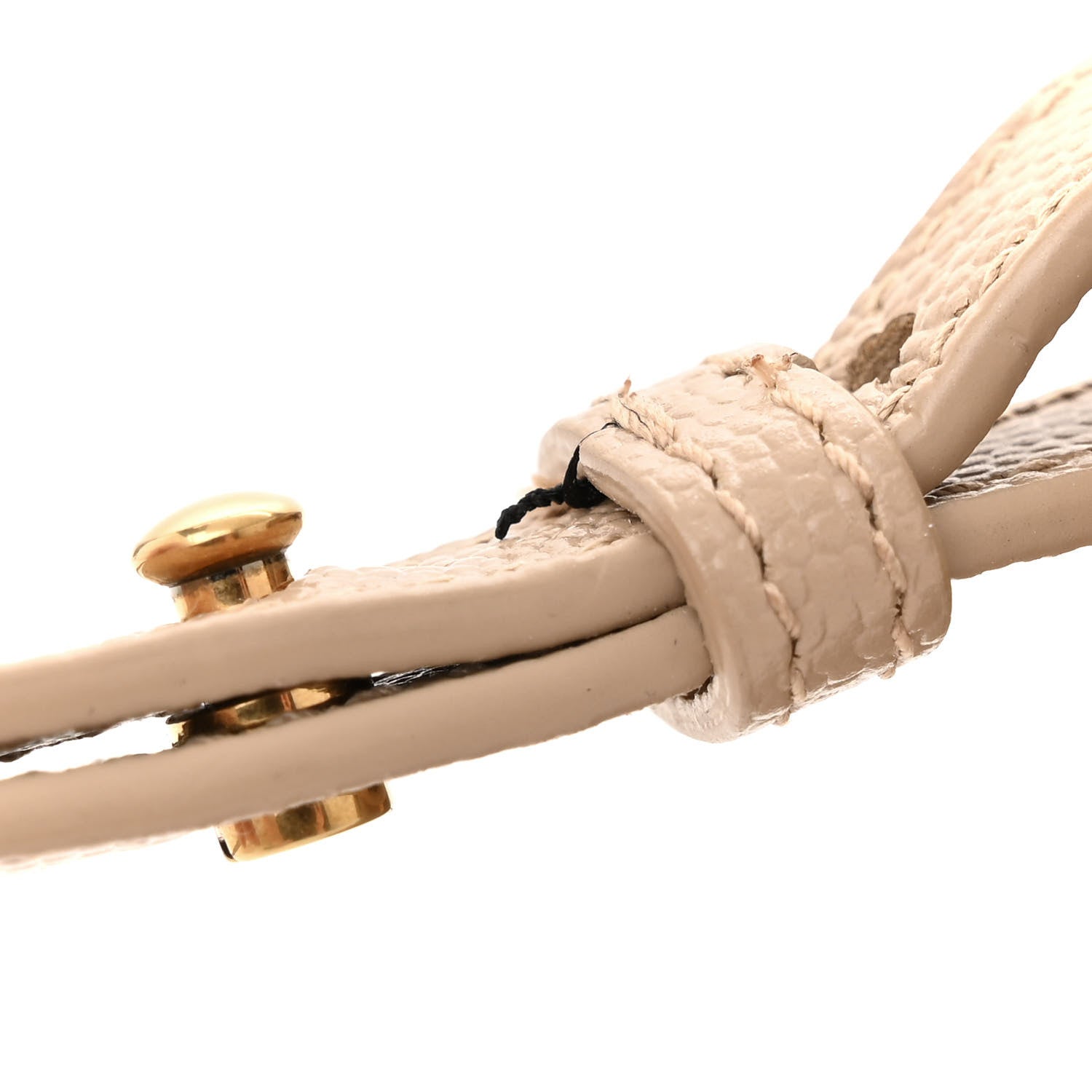 Saint Laurent Grain de Poudre Mini Classic Monogram Cassandra Top Handle Beige 14 of 14