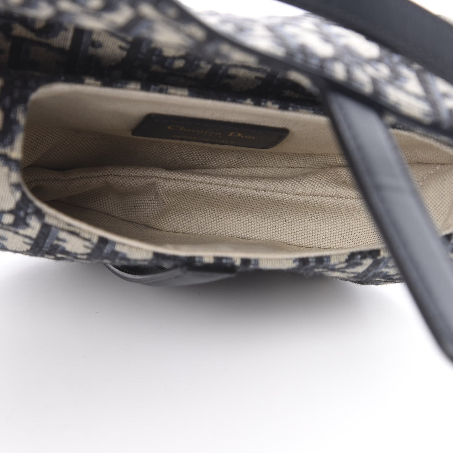 Oblique Mini Saddle Bag Blue