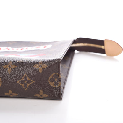 Louis Vuitton Monogram Travel Stickers Toiletry Pouch 26 9 of 11