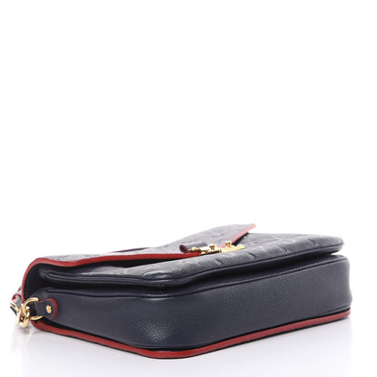 Louis Vuitton Empreinte Pochette Metis Marine Rouge 4 of 12