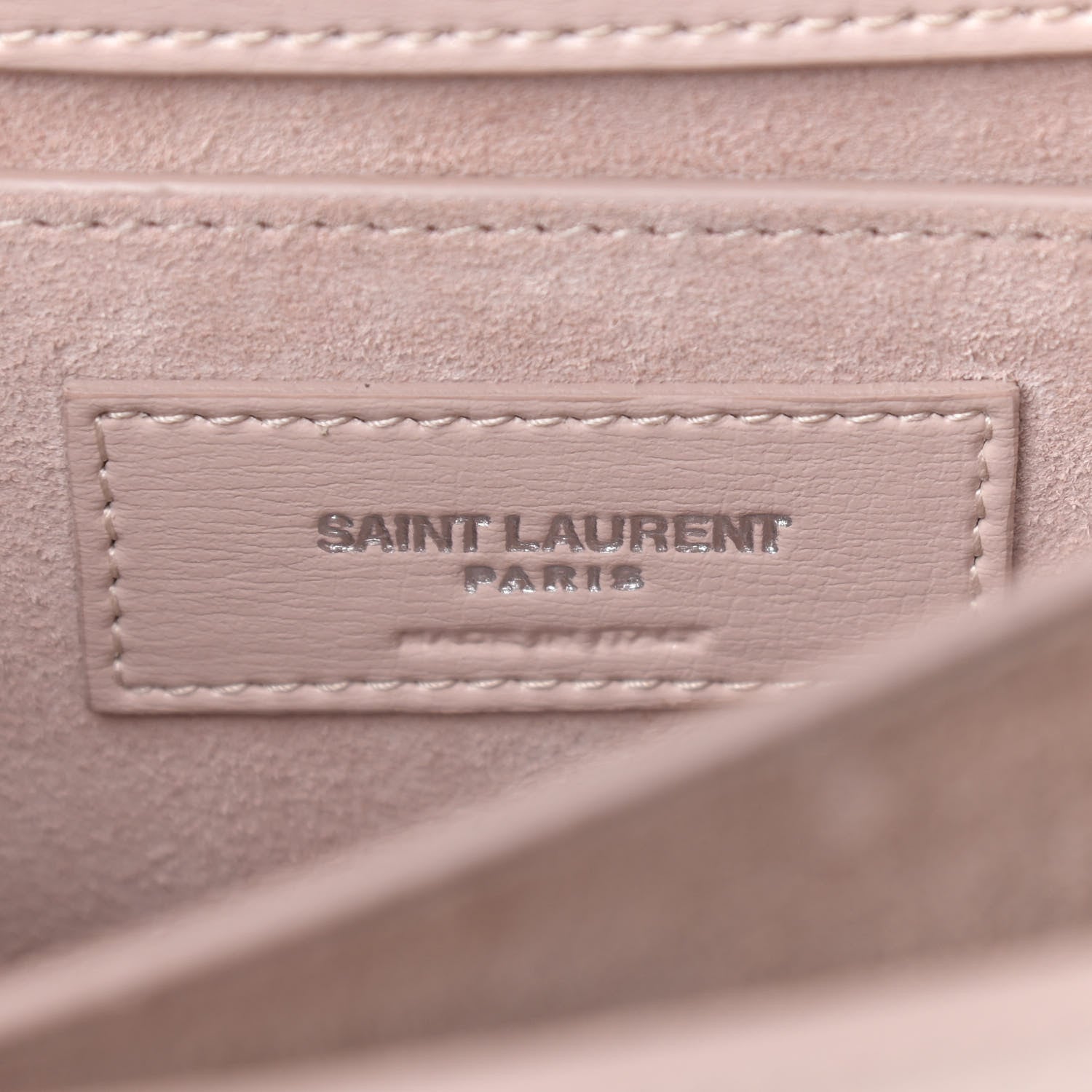 Saint Laurent Calfskin Medium Monogram Sunset Rose 9 of 10