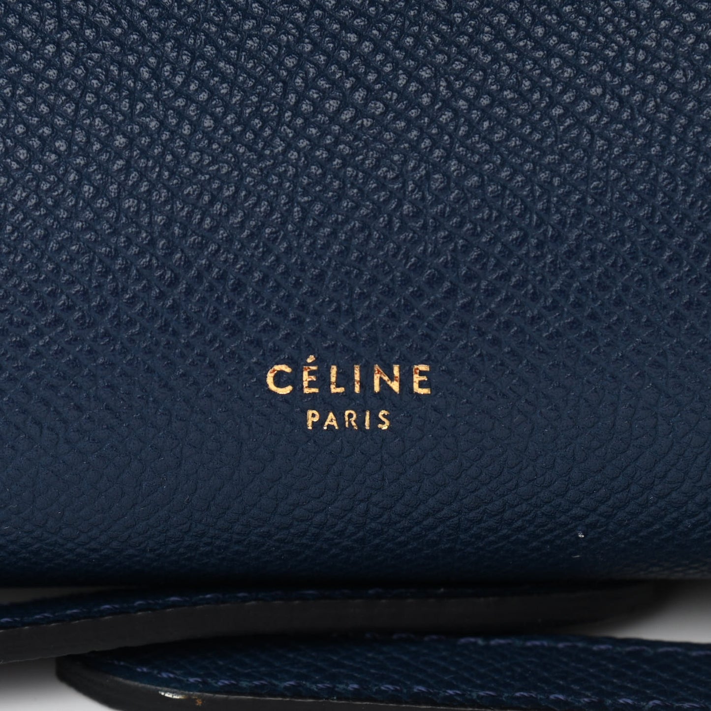 Grained Calfskin Mini Belt Bag Deepsea