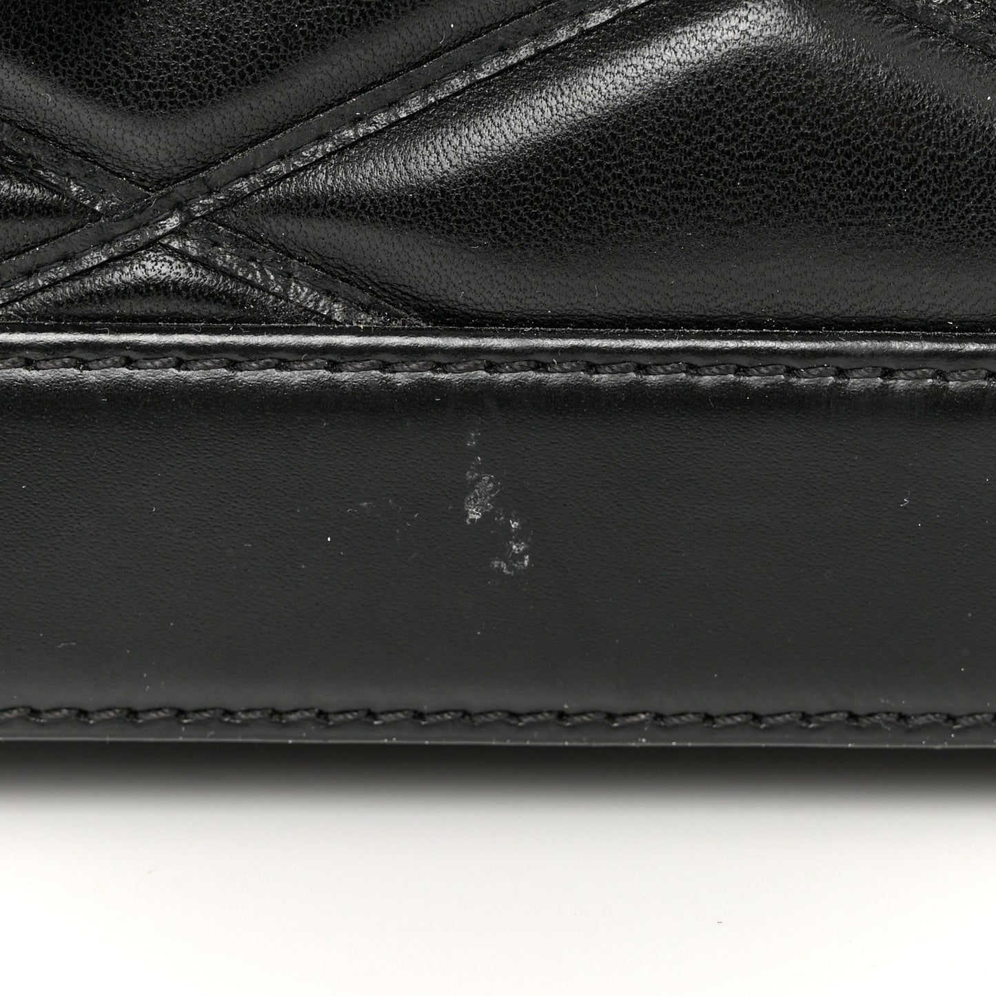 Lambskin Studded Malletage Alma PM Black