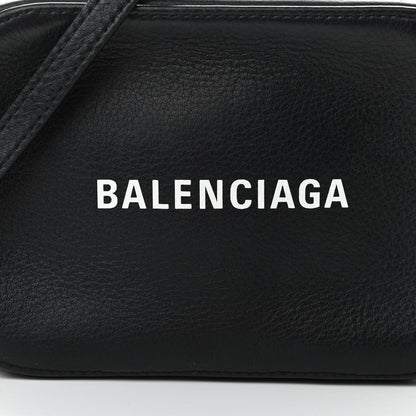 Balenciaga Calfskin Logo XS Everyday Camera Bag Black 7 of 11