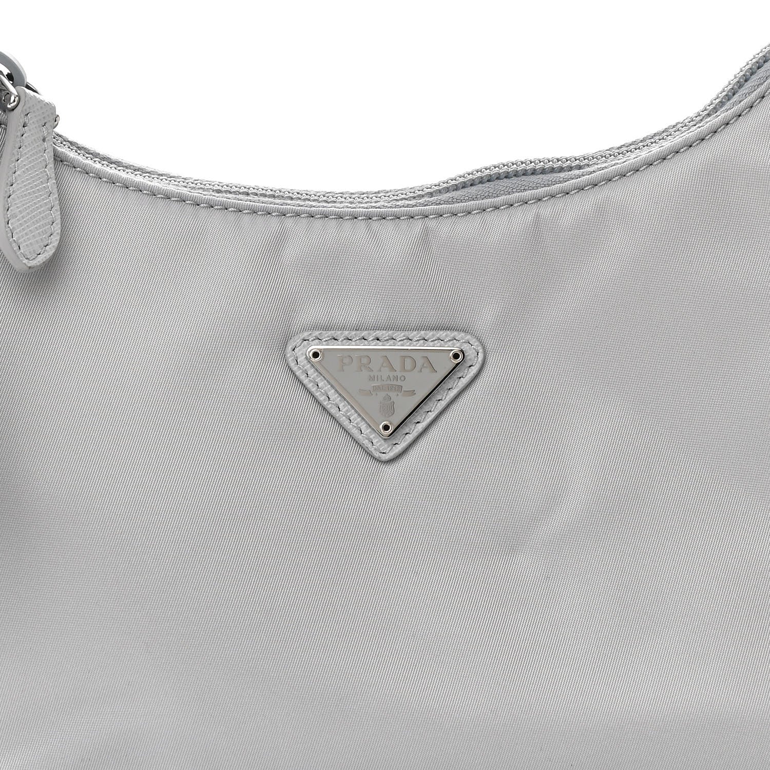 Prada Tessuto Nylon Mini Re-Edition 2000 Bag Fiordaliso 7 of 9