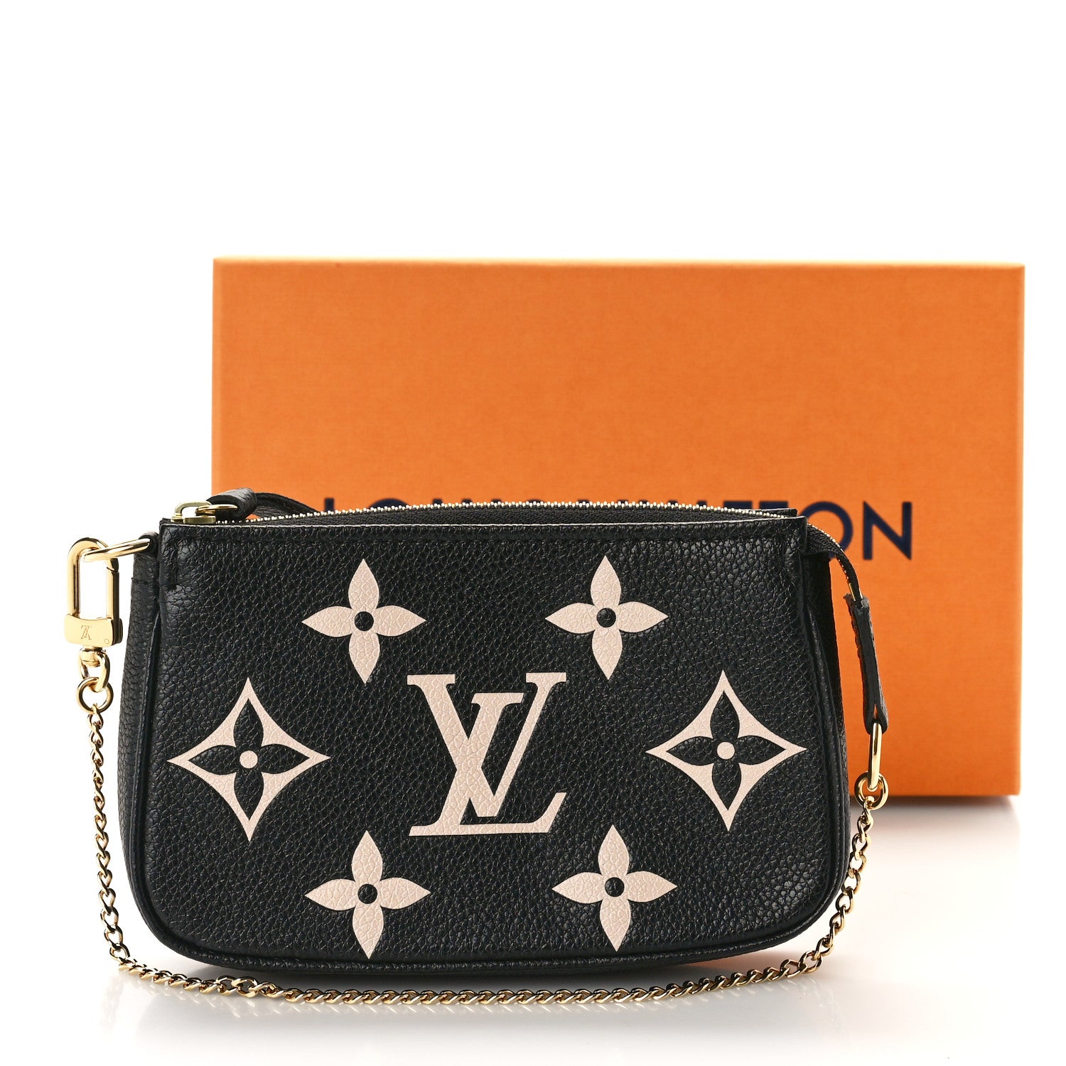 Louis Vuitton Empreinte Monogram Giant Mini Pochette Accessories Black 8 of 8