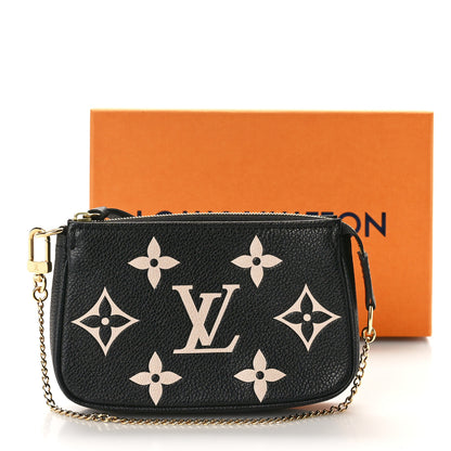 Louis Vuitton Empreinte Monogram Giant Mini Pochette Accessories Black 8 of 8