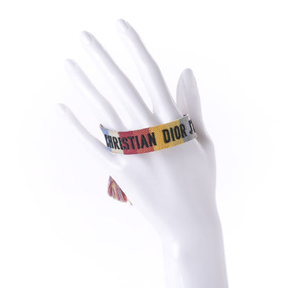 Christian Dior Woven Cotton J'Adior Friendship Bracelet 2 of 5