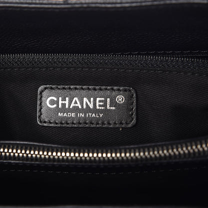 Chanel Caviar Quilted Grand Shopping Tote GST Black 6 of 15