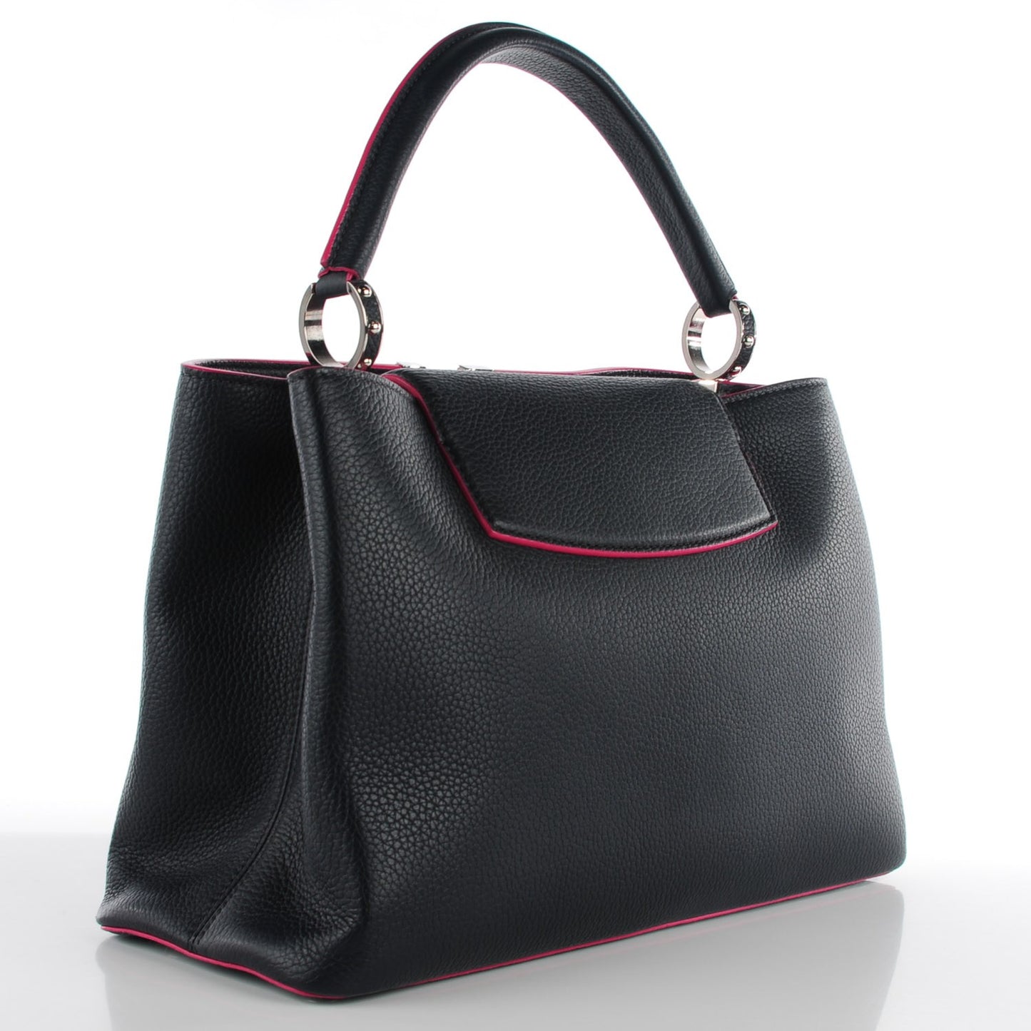 Taurillon Capucines MM Cobalt