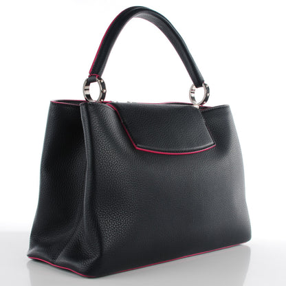 Louis Vuitton Taurillon Capucines MM Cobalt 3 of 7