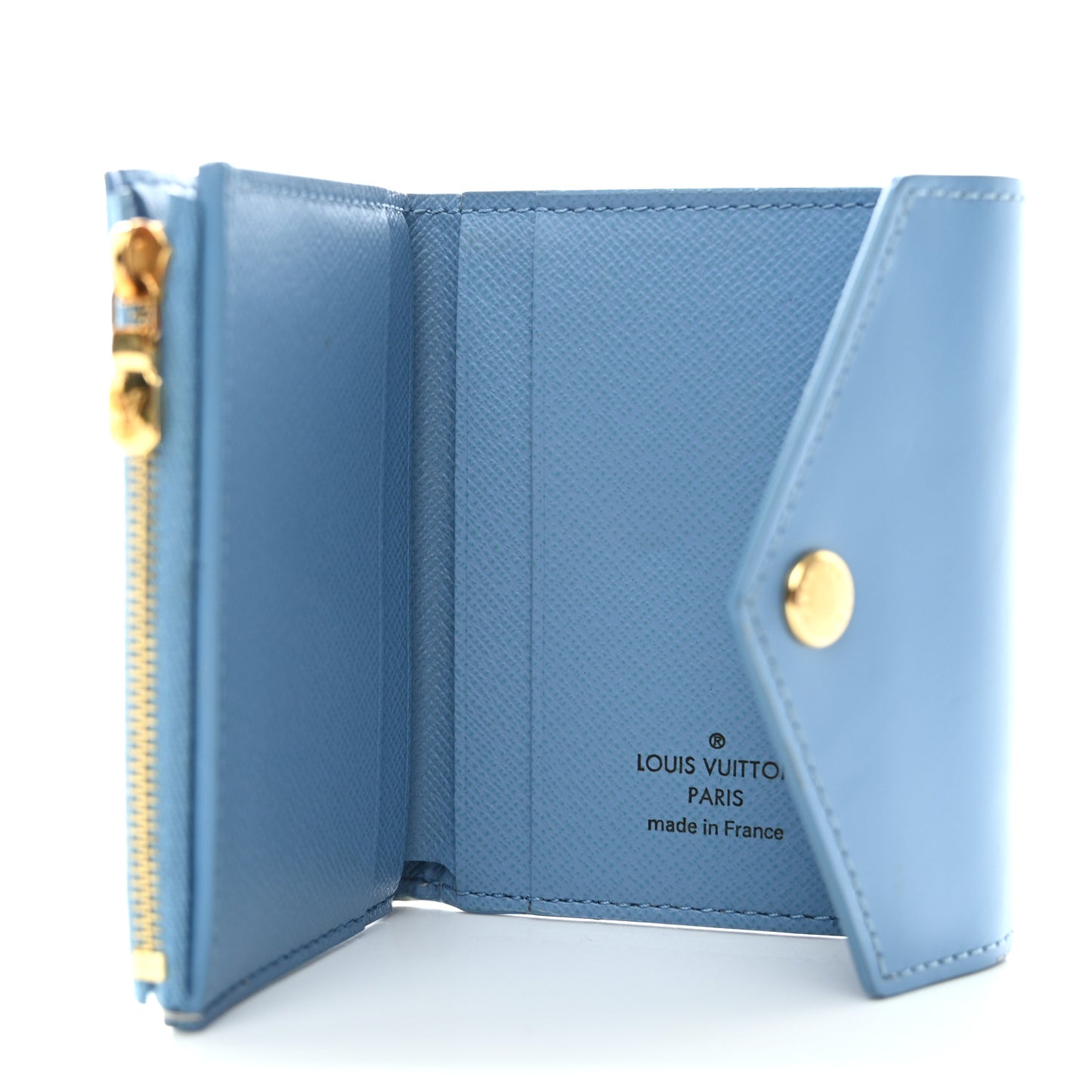 Damier Azur Zoe Wallet Bleuet