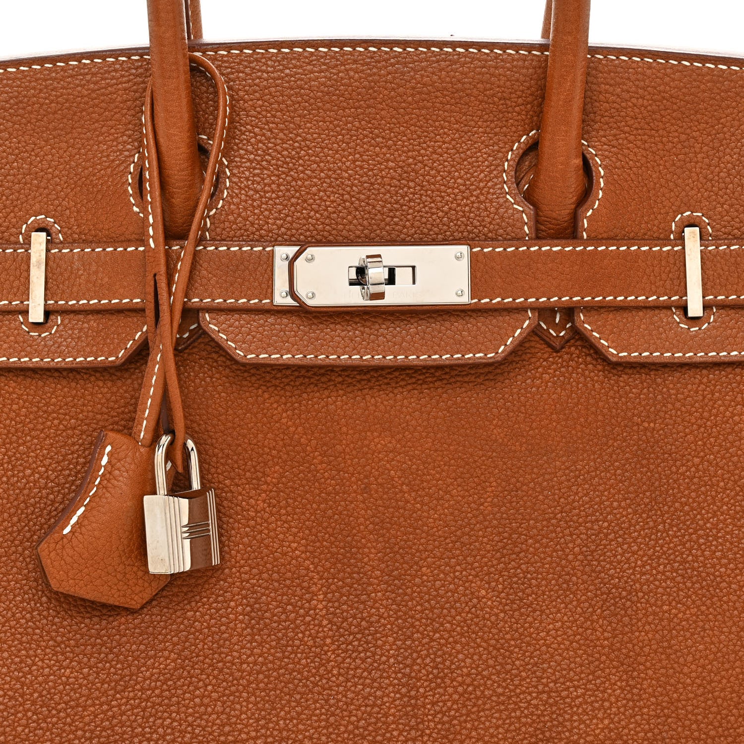 Hermes Natural Barenia Faubourg Birkin 30 Fauve 8 of 13
