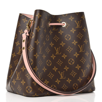 Louis Vuitton Monogram Neonoe MM Rose Poudre 3 of 7