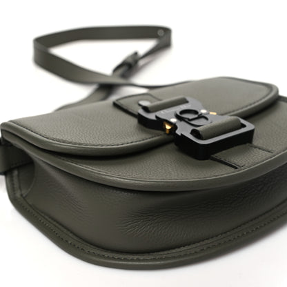 Christian Dior Grained Calfskin Mini Gallop Bag With Strap Green 9 of 10